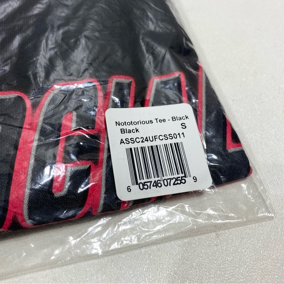 New - Anti Social Social Club -  McGregor Notorious Ufc Tee shirt - Black - SML - Picture 6 of 6